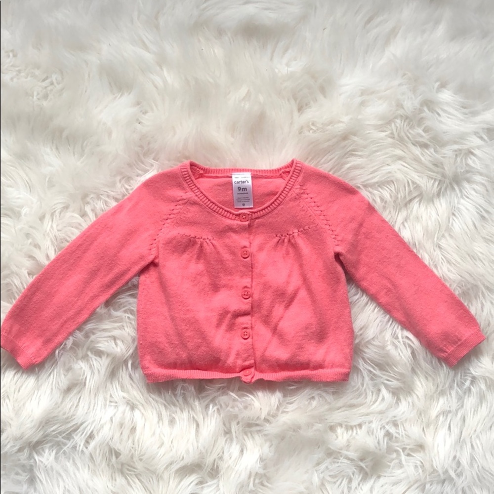 Baby Girl Cardigan - 9M